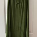 Hive & Honey  army green maxi dress.- Size Large Photo 3