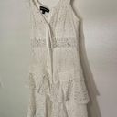 Urban Outfitters White Mini Lace Dress Photo 1