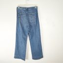 Gap  Medium Wash Sky High Wide Leg Denim Jeans, Size 8 Tall Photo 1