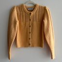 Everlane The Cloud Cardigan, Papaya, Wool Sweater, Size XS Photo 5