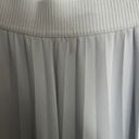 H&M Blue Pleated Skirt Photo 2