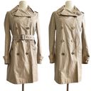 Burberry  Brit Double Breasted Full House Check Lining Kensington Trench Coat Photo 1