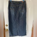 American Vintage Vintage Union Bay Denim Maxi Skirt 90s Photo 1