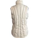 Woolrich Cream Lined Puffer Vest Quilted Outdoor Lined Women's Size Small S Photo 11