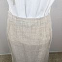 Harvé Benard Harve Bernard 100% linen skirt 8 Photo 5