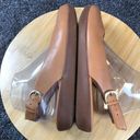 FitFlop  Sarita Slingbacks Flats Womens Size 8.5 Brown Leather Comfort Shoes Photo 6