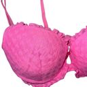 Fruit of the Loom  adorable hot pink lacy bra! Photo 2