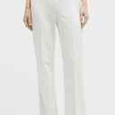 Veronica Beard  Size 10 Judy Off White Flare Pintuck Suit Pants High Rise Stretch Photo 0