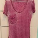 Z Supply Magenta V-Neck Photo 1