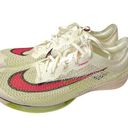 Nike  Air Zoom Victory Track Distance Spikes Shoes White Pink Men's 7/Women's 8.5 Photo 0