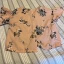 Kaari Blue  Pink Top, blue Flowers Size Large Button Up Back. 

Super cute, Photo 68