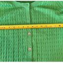 Talbots  petite Medium Green Cardigan Photo 4