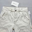 Frame NWT -  - Women’s Off White Le Slouch Shorts Photo 3