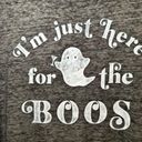 Fifth Sun  Grey Burnout “I’m Just Here For the Boo’s” Ghost Graphic Tank size M Photo 4