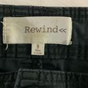 Rewind Black Denim Shorts Size 9 FADED Photo 3