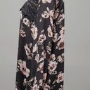 Charlie o . By Kinnucans taupe floral tunic dress size medium Photo 2