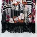 Zac and Rachel  Abstract Floral Fringe Tank Top Sz M Women’s Hawaiian Photo 9