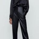 ZARA Faux Leather Pants Photo 0