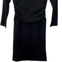 ATM Anthony Thomas Melillo Ruched Pima Cotton Jersey Mini Dress Black Womens S Photo 3