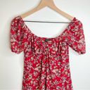 Bardot  Juniper Floral Puff Sleeve Mini Dress Photo 3