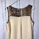 Edge  Women's Sleeveless Dressy Flowy Tank Sz L Photo 3