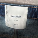 One Teaspoon NEW  VIRGIN BLUE AWESOME BAGGIES HIGH WAIST STRAIGHT LEG JEANS BLUE Photo 7