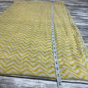 infinity Unbranded Women's  Neck Scarf Sheer Yellow White Chevron Zig Zag Light Photo 6