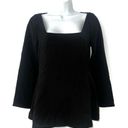 Tuckernuck  Pomander Place Black Simone Peplum Minimalist Top XS Photo 3