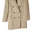 Vince  New Boucle Wool Twill Double-Breasted Peacoat Beige Women’s Size XS Photo 5