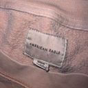 American Eagle Outfitters: Pink Cropped Crewneck Photo 1