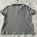 Tommy Hilfiger  Womens Striped Ribbed Polo Top in gray size XXL Photo 8