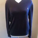 Polo  by Ralph Lauren Pullover 100% Pima Cotton Size Medium Navy Photo 12