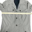 Banana Republic  Women's Button Down Plaid Jacket Size Large Long Line Photo 9