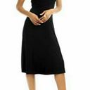 Evan Picone Black Empire Waist Cocktail Dress Size 16 Photo 0