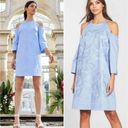 Ted Baker  Jettas Embroidered Cold Shoulder Dress Size 8 Photo 1