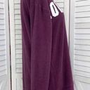 PINK - Victoria's Secret Pink by Victoria’s Secret Terrycloth Pullover Tunic Sweatshirt Maroon XS Photo 2