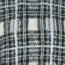 Nine West  Boxy Plaid Mock Neck Acrylic Sweater size XL Photo 4