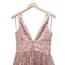 NEW Avery G Dress Dusty Pink Floral Embroidered Tulle Ball Gown Women’s Size 4 Photo 7