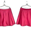 Lane Bryant  Skirt 20 Fuchsia Back Zipper Elastic Band New Photo 1