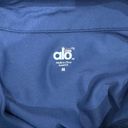 Alo Yoga  Cool Fit Blue Quarter Zip Pullover Blue Women’s Medium Photo 1