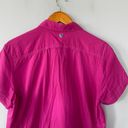 Kuhl  Women’s Short Sleeve Button Front Athletic Shirt in Pink Size Large Photo 4