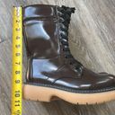 Dream Paris DREAM PAIRS Platform Combat Boots Chunky Lug Sole Mid Calf Boots size 7.5 NWT Photo 7