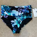 Calvin Klein ⭐️ New with tags  Floral High Waist Bikini Bottoms in size medium Photo 2