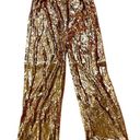 L&B Rose Gold sequins Pants size Medium Photo 0