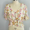 Lost + Wander Floral Bloom Baby Blouse- Size Medium Photo 1