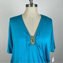 Trina Turk  Neon Blue Dolan Swim Cover Up Photo 2