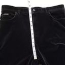 Ralph Lauren VTG  Pants Womens 14 High Rise Black Velvet Velour Pockets Photo 6