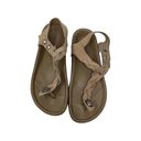 Isabel Marant  Cream Braided Leather Brook Sandals Size 37 Photo 2