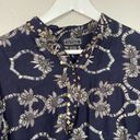 Angie  Puff Sleeve Smocked Popover Top Womens Size S Embellished Boho‎ Multicolor Photo 4