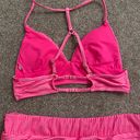 Pink High Waisted Bikini Set Size L Photo 2